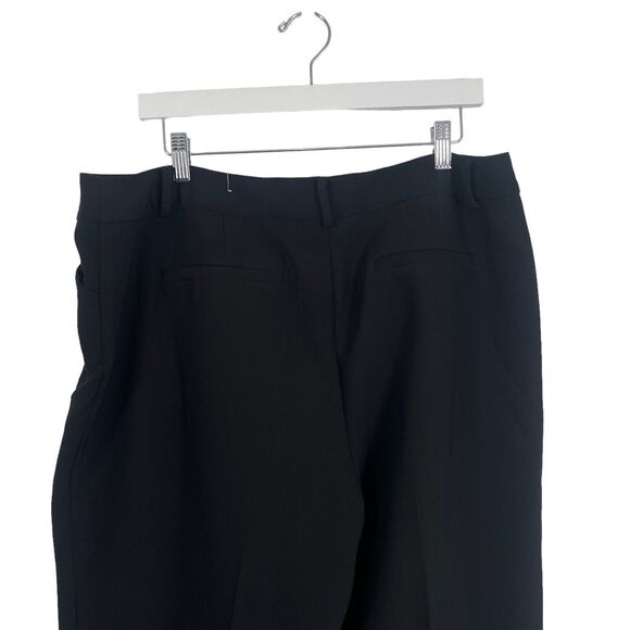 Chicos Black Drapey Wide Leg Dress Pants Career Work Womens 2.5 US Large 14 - Picture 4 of 7